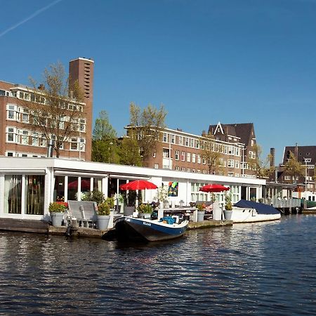 Modern Houseboat Apartment In Amsterdam With Terrace Exterior photo