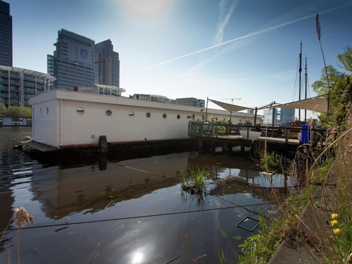 Modern Houseboat Apartment In Amsterdam With Terrace Exterior photo